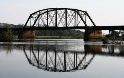 eleznin most pes eku Pirap z roku 1909.